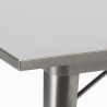 set kvadratisk matbord 80x80cm 4 stolar modern design krust 