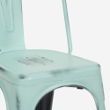 set industriellt matbord 120x60cm 4 vintage stolar vardagsrum lloyd Bestånd