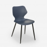 set kvadratiskt bord 80x80cm kök bar 4 stolar design howe light 