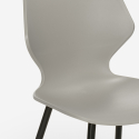 set 4 stolar rektangulärt bord 120x60cm industriell design bantum 