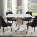 kvadratiskt bord Goblet stil bar kök matsal skandinavisk design lillium 80 Försäljning