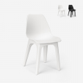 Modern stol i polypropen för utomhus kök bar restaurang Progarden Eolo Kampanj