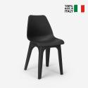Modern stol i polypropen för utomhus kök bar restaurang Progarden Eolo Katalog