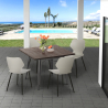 set bar kök kvadratiskt bord 80x80cm Lix 4 stolar modern design howe Bestånd
