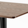 Set bord 90x90cm Horeca 4 stapelbara stolar restaurang bar kök Jasper 