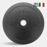 2 x 5 kg olympiska skivor skivstång crosstraining gummi Bumper HD Italy Försäljning