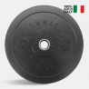 2 x 20 kg olympiska skivor skivstång crosstraining gummi Bumper HD Italy Försäljning