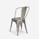 set runt bord 70cm stål 2 vintage stolar design taerium Val