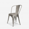 set runt bord 70cm stål 2 vintage stolar Lix design taerium Val