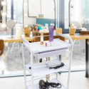 Bärbar Rullvagn för Frisörer och Kosmetologer Verktygshållare Blunt Erbjudande