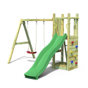 Lekplats trädgård barn rutschkana dubbelgunga klättring Funny-3 DS Erbjudande