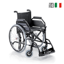 Självgående hopfällbar rullstol äldre funktionshindrade Levis Surace Försäljning