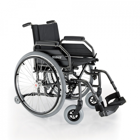 Självgående rullstol för äldre och  funktionshindrade personer lättvikt Eureka Surace