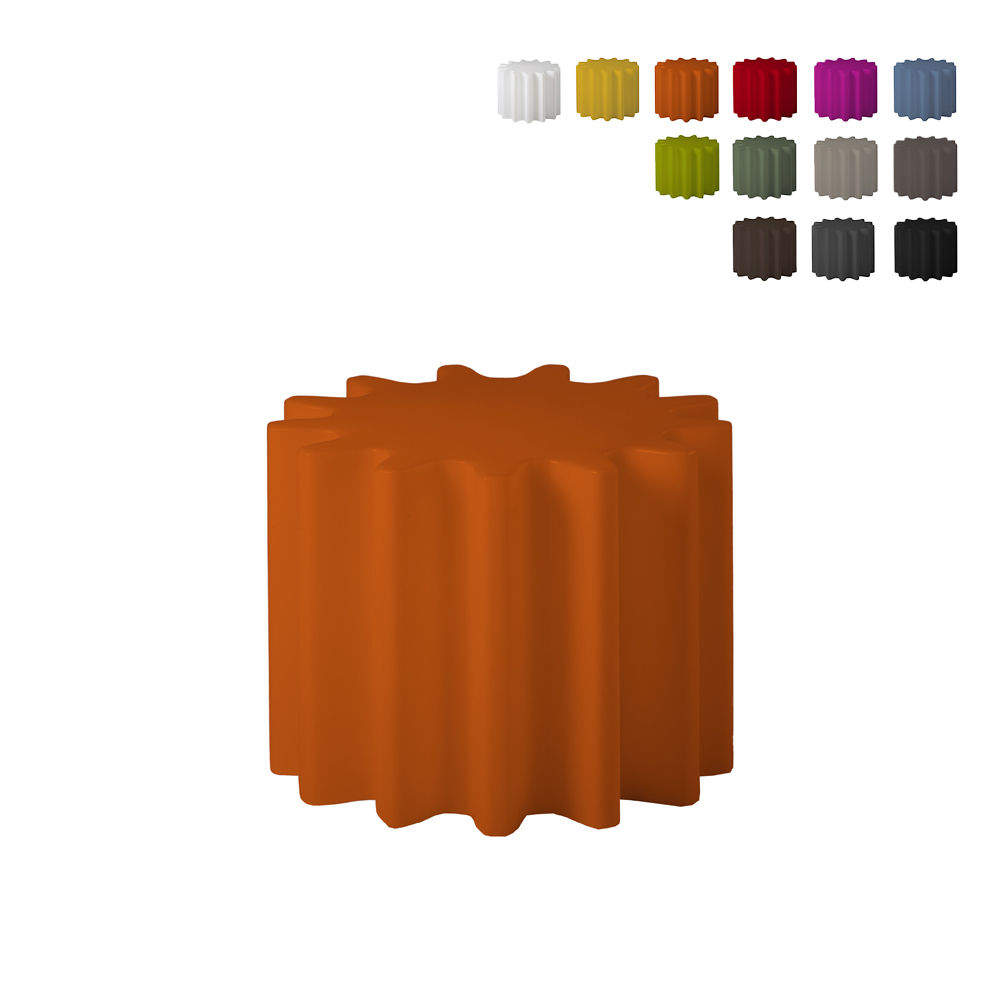 Pall soffbord vardagsrum modern design utomhus trädgård Gear Slide