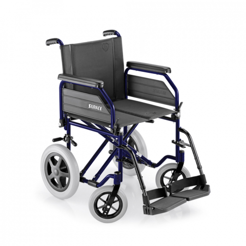 Lätt rullstol för äldre personer med funktionsnedsättning för benstödstransit 200 Surace