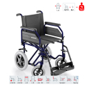Lätt rullstol för äldre personer med funktionsnedsättning för benstödstransit 200 Surace Erbjudande