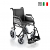 Hopfällbar rullstol för äldre funktionshindrade självdrivande Squillina Surace Försäljning