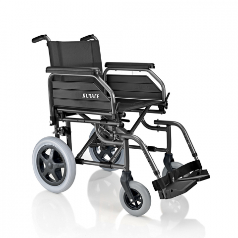 Transit rullstol för äldre funktionshindrade lättvikts hopfällbar Eurekina Surace