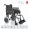 Transit rullstol för äldre funktionshindrade lättvikts hopfällbar Eurekina Surace Erbjudande