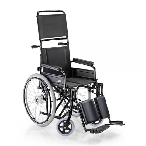 Självgående rullstol äldre funktionshindrade ryggstöd benstöd 600 Surace Kampanj