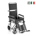 Transit rullstol för äldre funktionshindrade benstöd ryggstöd 600 B Surace Försäljning