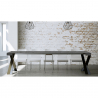 Utdragbart konsolbord modern design 90x40-300cm matbord Diago Concrete Rabatter