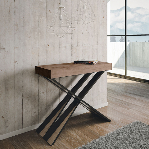 Utdragbart konsolbord modern design 90x40-300cm matbord Diago Oak