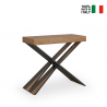 Utdragbart konsolbord modern design 90x40-300cm trä matbord Diago Fir Försäljning