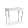 Utdragbart konsolbord 90x48-308cm klassisk design vitt bord Olanda Försäljning