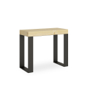 Utdragbart konsolbord matbord design 90x40-300cm trä Tecno Nature Försäljning