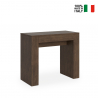 Utdragbart konsolbord 90x42-302cm trä matbord Modem Noix Försäljning