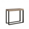 Utdragbart konsolbord 90x40-300cm modernt matbord i trä Elettra Oak Erbjudande