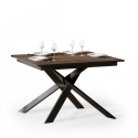 Utdragbart matbord 90x120-180cm modern trä design Ganty Wood Erbjudande