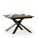 Modernt utdragbart matbord i trä 90x120-180cm Ganty Oak Erbjudande