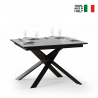 Utdragbart matbord 90x120-180cm kök matsal vit design Ganty White Försäljning
