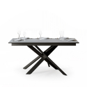 Utdragbart matbord 90x160-220cm modern vit design Ganty Long Erbjudande