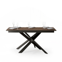 Utdragbart matbord  90x160-220cm modern design trä Ganty Long Wood Erbjudande