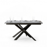 Utdragbart matbord 90x160-220cm modern marmordesign Ganty Long Marble Erbjudande