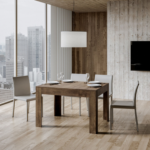Utdragbart matsalsbord 90x120-180cm modern trä design Bibi Wood