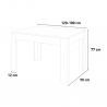 Utdragbart matsalsbord 90x120-180cm modern trä design Bibi Wood Katalog