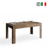 Utdragbart matbord 90x160-220cm trä matsal design Bibi Long Wood Erbjudande