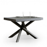 Utdragbart matbord 90x130-234cm modern grå design Volantis Concrete Erbjudande