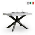 Utdragbart matbord 90x130-234cm design marmor Volantis Marble Försäljning