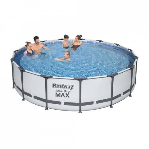 Ovanmark Pool Bestway 56488 Rund Steel Pro Max 457x107 cm Kampanj