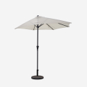 Parasoll balkong terrass platsbesparande svart Kailua Katalog