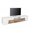 TV-bänk 220x43cm vit trä modern design vardagsrum Fergus Wood Katalog