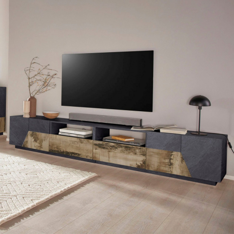 TV-bänk 260x43cm  vardagsrum kök modern design More Report