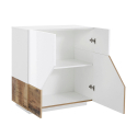 Skänk 80x43cm sideboard 2 fack vardagsrum kök modern design Adara Wood Rabatter