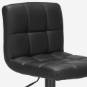 Svängbar barstol modern svart design Atlanta Black Edition Rabatter