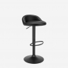 Svart hög barstol modern design kök bar Baltimora Black Edition Kampanj